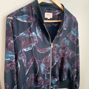 Everly Floral Bomber Jacket